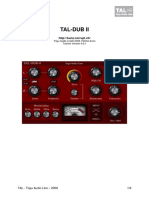 TAL Dub II User Manual EN