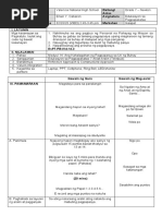 Esp Lesson Plan | PDF