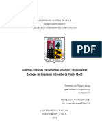 Sistema de control de inventario para bodegas