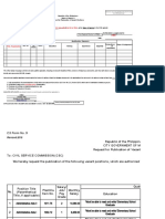 CS Form 9 Revised 2018 (2nd)