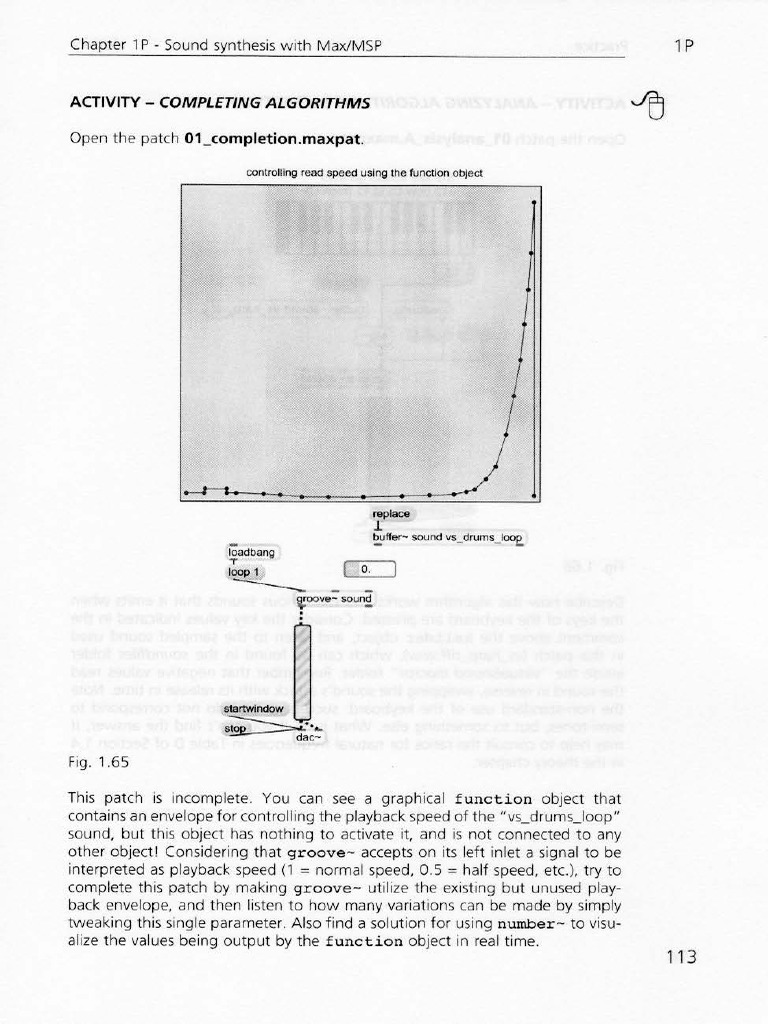 Max/MSP Sound Synthesis Guide | PDF | Science & Mathematics