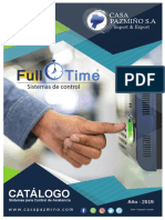 Full-Time control asistencia biométrica