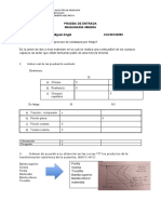 Prueba de entrada maquinaria minera