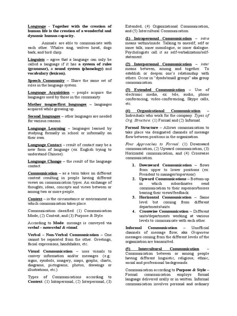 Purposive Communication Overview | PDF | Cybernetics | Communication