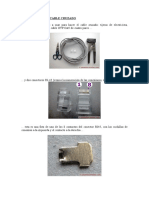 Elaboración de Cable Cruzado