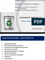 Diseño Relleno Sanitario - Parte 01 y 02 PDF