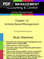 Accounting & Control: Cost Management