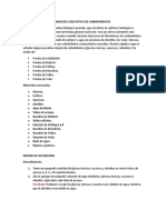 Análisis Cualitativo de Carbohidratos