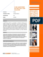 Ficha Auditor Interno ISO 9001 Con Simulación