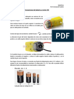 Conexiones de Batería A Motor DC PDF