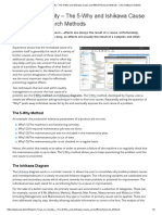 A Focus On Quality - The 5-Why and Ishikawa Cause and Effect Research Methods - CAQ Software Anbieter