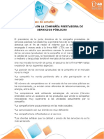 Caso de estudio compañia prestadora de servicios públicos