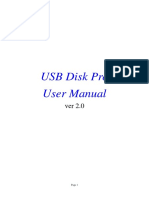 USB Disk Pro User Manual