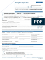 Residence Homestead Exemption Application: Form 50-114