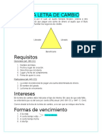 Letra de cambio: requisitos, partes y formas de vencimiento