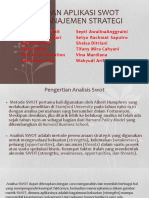 Analisis Dan Aplikasi SWOT Dalam Manajemen Strategi