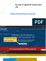 Pasos para Instalar FlexSim 2020 Con La Licencia Temporal PDF
