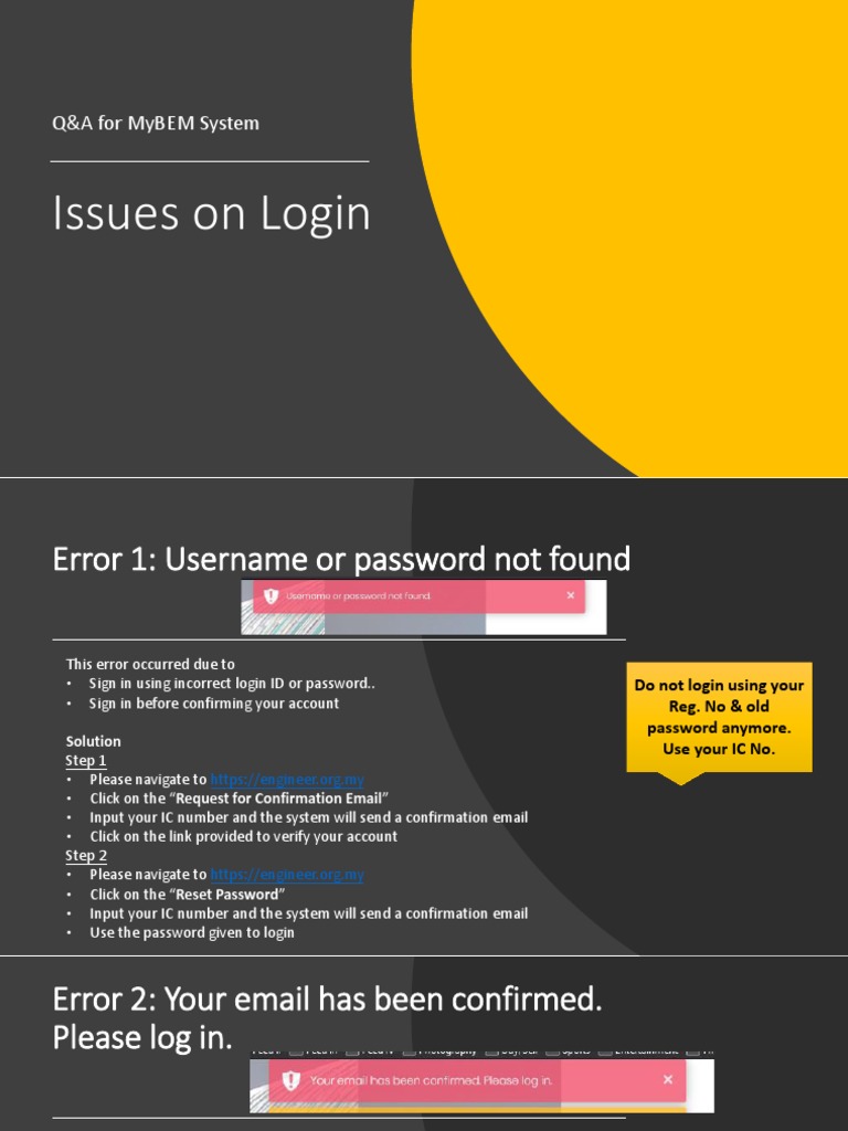 MyBEM Login Issues and Solutions | PDF | Login | Email Spam