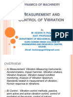 Easurement and Ontrol of Ibration