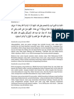 Khutbah Jum'at 3 Langkah Sekeluarga Dirindukan Surga by DR Derysmono LC M