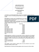 Audit of Liabilities