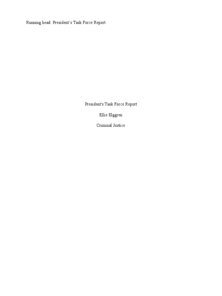 Recommendations for 21st Century Policing | PDF | Police | Race (Human ...