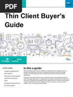 Thin Client Buyers Guide