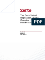 Zerto Virtual Replication Journal Overview Sizing and Best Practices