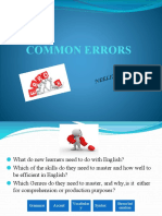 Common Errors: Neelima Telugu