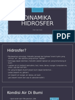 DINAMIKA HIDROSFER - Siklus Hidrologi