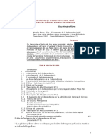 Dctos Independ de Perú y Mov Indios