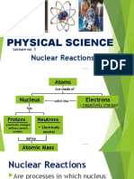 Physical Science: Nuclear Reactions