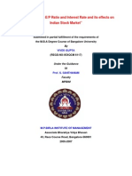 Vivek Gupta-6117-Spread Between EP Ratio and Interest Rate and Its Effects On Indian Stock Market