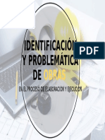 Identificación Y Problemática DE: Obras