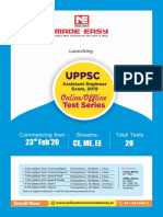 Uppsc: Online/Of Ine Test Series