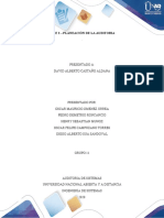 Fase 2 - Planeación de La Auditoria