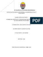 Cuestionario Legislación Bancaria PDF