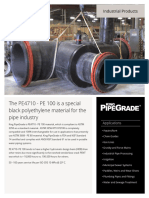The PE4710 - PE 100 Is A Special Black Polyethylene Material For The Pipe Industry