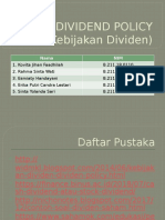 KEBIJAKAN DIVIDEN