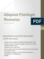 Adaptasi Fisiologis Neonatus