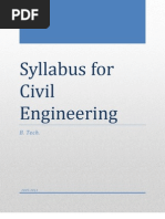Download Syllabus for Civil Engineering by sanderz178 SN45892218 doc pdf