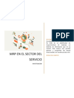 MRP en El Sector Del Servicio