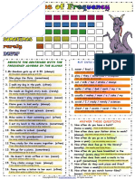 Rewrite The Sentences With The Frequency Adverbs in The Blanks