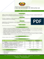 Carta de Serviço Ministério da Economia e Finanças de Moçambique