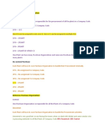 Reference PO structure for centralized and decentralized procurement