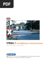 STRAIL® Level Crossing Installation Guide | PDF | Track (Rail Transport ...