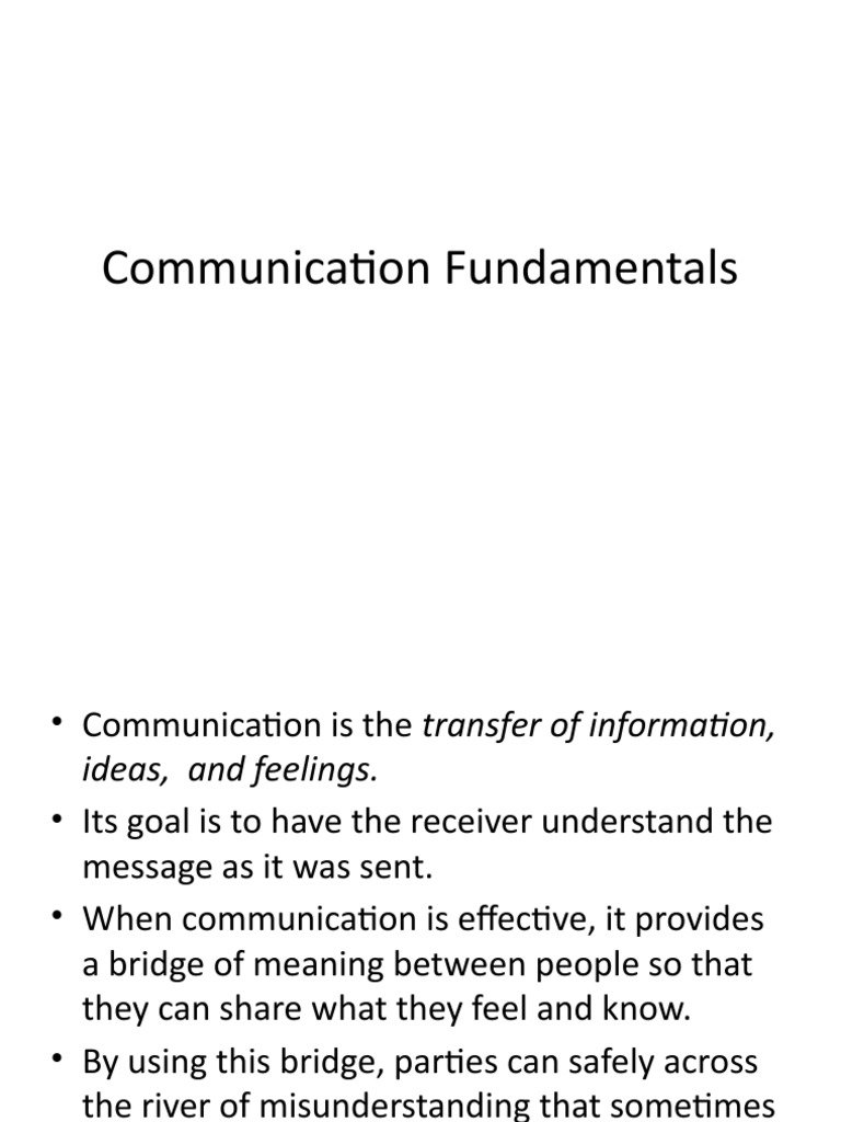 THE FUNDAMENTALS OF COMMUNICATION DEFINITIONS AND FUNCTIONS visual data 7