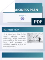 The Business Plan