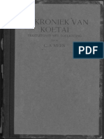 De Kroniek Van Koetai PDF