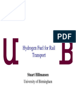 Hydrogen Fuel For Rail Transport: University of Birmingham